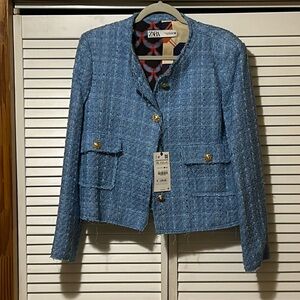 Zara Women’s Tweed Blazer